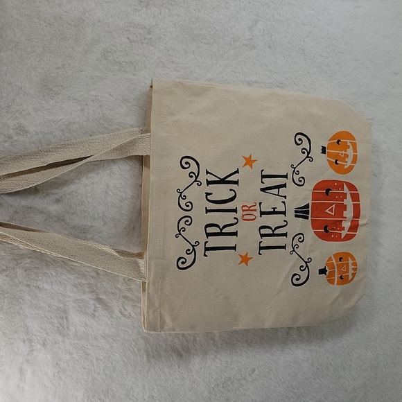 Hallmark Trick or Treat Canvas Bag Tote - Picture 6 of 6